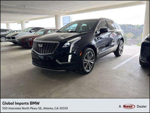 Dark Moon Blue Metallic 2021 Cadillac XT5 Premium Luxury
