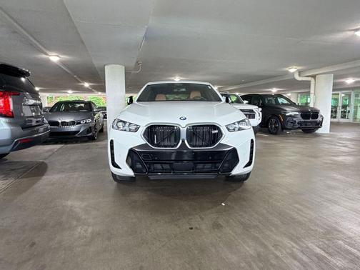 Alpine White 2024 BMW X6 M60i