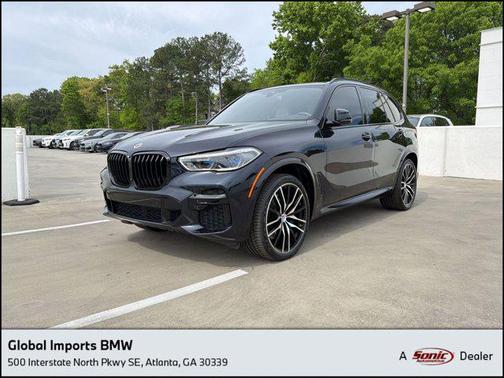 Carbon Black Metallic 2023 BMW X5 M50i