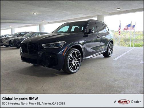 Carbon Black Metallic 2023 BMW X5 M50i
