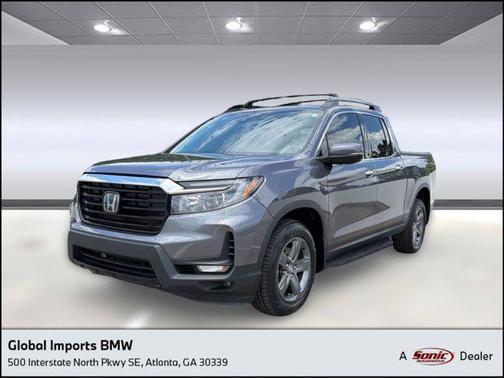 Gray 2022 Honda Ridgeline RTL-E