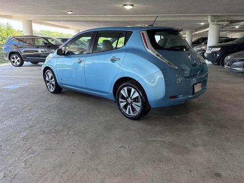 Morningsky Blue 2015 Nissan Leaf SV