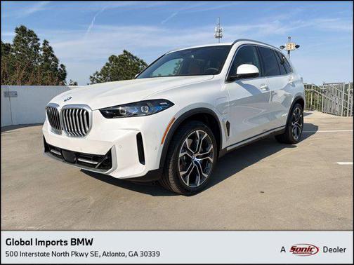Mineral White Metallic 2026 BMW X5 PHEV xDrive50e