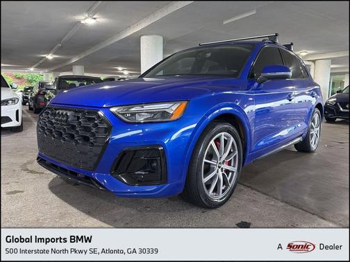 Ultra Blue Metallic 2025 Audi Q5 55 S line Premium Plus