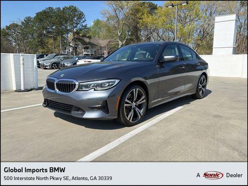 Mineral Grey Metallic 2022 BMW 330 330i