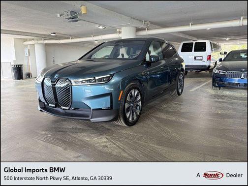 Blue Ridge Mountain Metallic 2024 BMW iX xDrive50