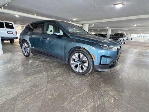 Blue Ridge Mountain Metallic 2024 BMW iX xDrive50