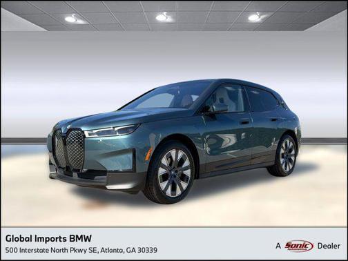 Blue Ridge Mountain Metallic 2024 BMW iX xDrive50