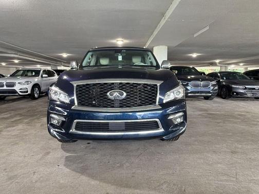 Hermosa Blue 2016 INFINITI QX80 Base