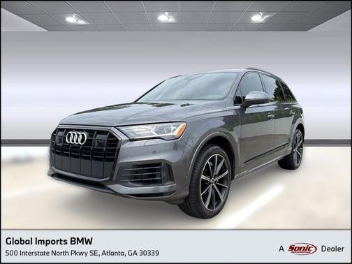 Samurai Gray Metallic 2022 Audi Q7 55 Premium Plus