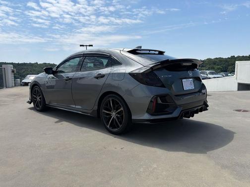 Gray 2021 Honda Civic Sport