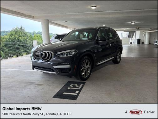 Dark Graphite Metallic 2021 BMW X3 sDrive30i