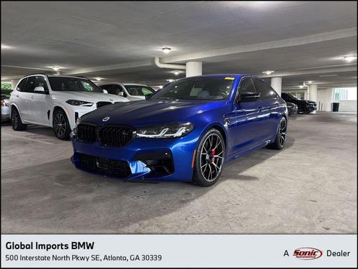 Marina Bay Blue Metallic 2023 BMW M5 Base
