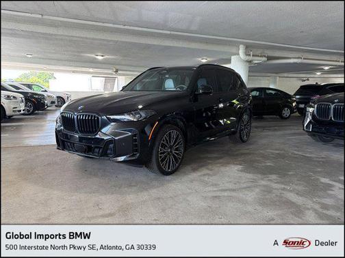 Black Sapphire Metallic 2025 BMW X5 xDrive40i