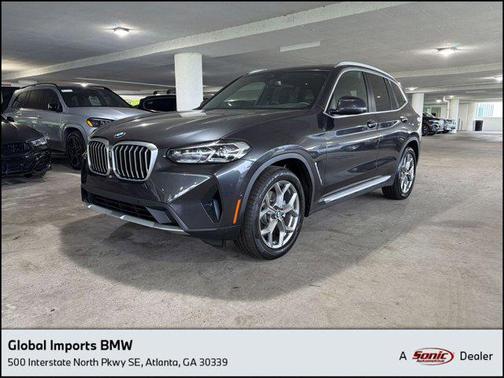 Dark Graphite Metallic 2024 BMW X3 sDrive30i