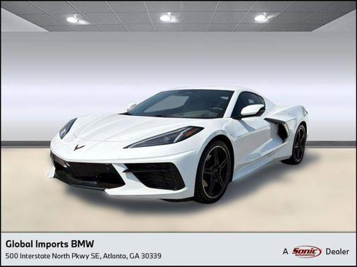 Arctic White 2024 Chevrolet Corvette Stingray w/3LT