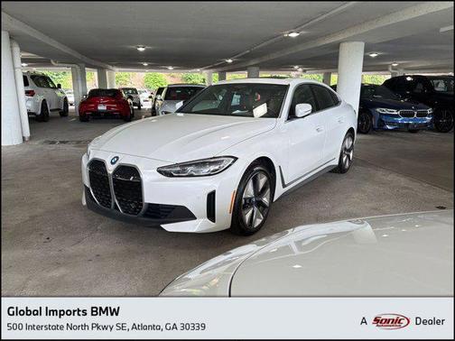 Mineral White Metallic 2023 BMW i4 Gran Coupe eDrive35