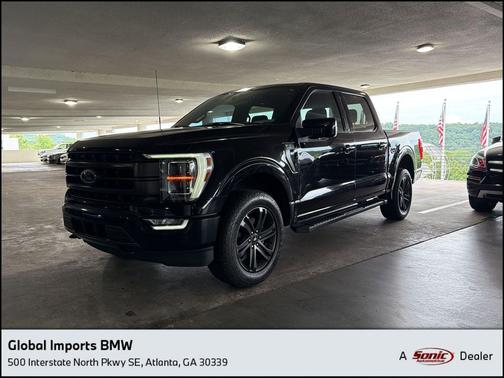 Agate Black Metallic 2021 Ford F-150 Lariat