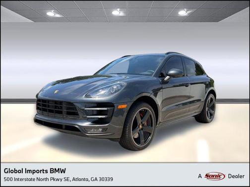 Black 2017 Porsche Macan Macan Turbo