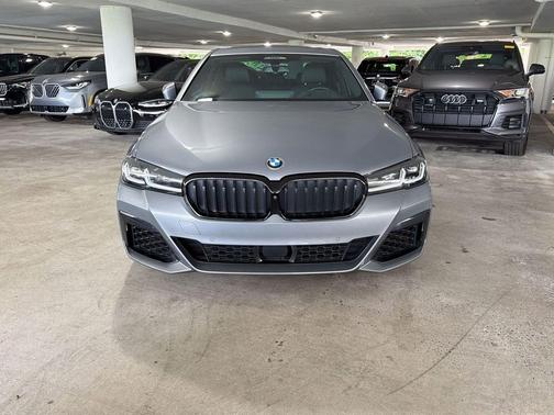 Skyscraper Gray Metallic 2023 BMW M550 i Xdrive