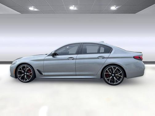 Skyscraper Gray Metallic 2023 BMW M550 i Xdrive