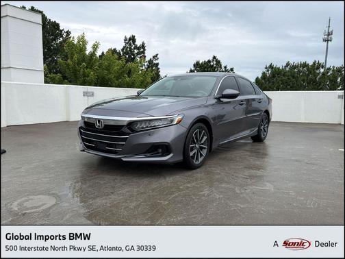 Modern Steel Metallic 2021 Honda Accord EX-L 1.5T