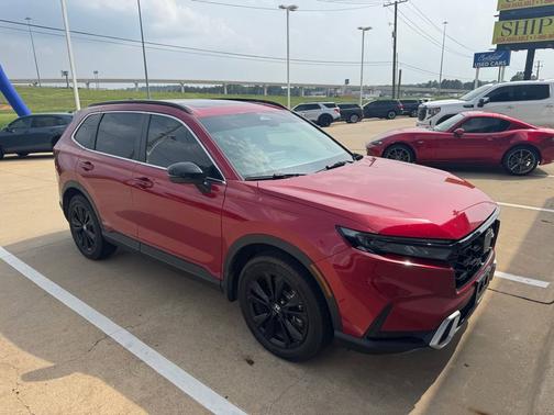 Radiant Red Metallic 2025 Honda CR-V Hybrid