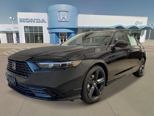 Crystal Black Pearl 2025 Honda Accord Hybrid