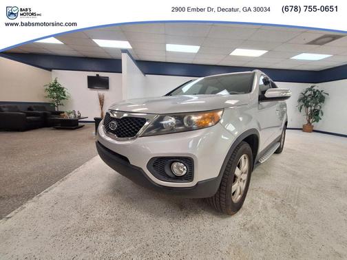 Bright Silver 2012 Kia Sorento LX