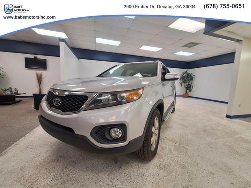 Bright Silver 2012 Kia Sorento LX