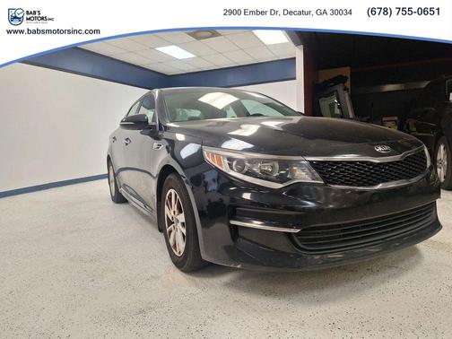 Ebony Black 2017 Kia Optima LX