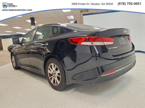 Ebony Black 2017 Kia Optima LX