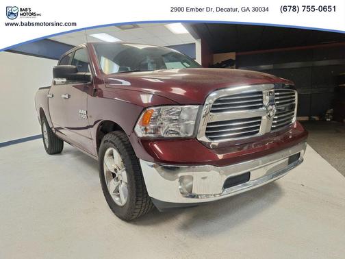 Delmonico Red Pearlcoat 2016 RAM 1500 Big Horn