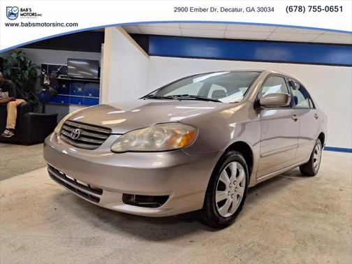 2003 Toyota Corolla S