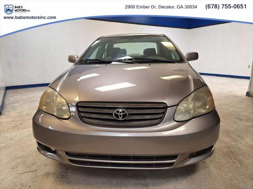 2003 Toyota Corolla S