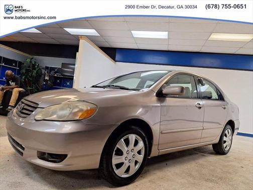 2003 Toyota Corolla S