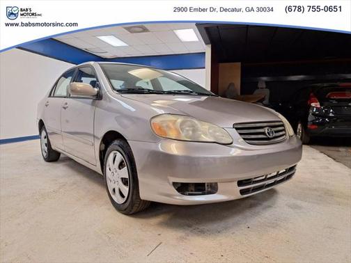 2003 Toyota Corolla S