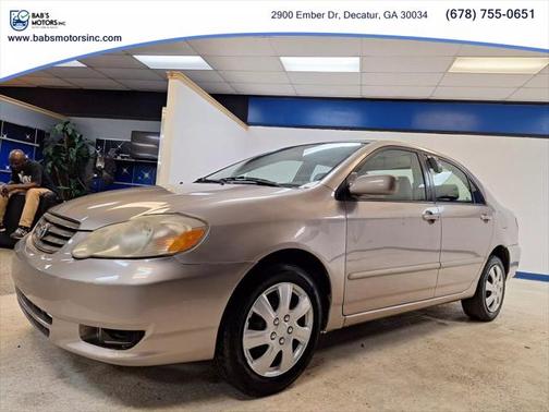 2003 Toyota Corolla S