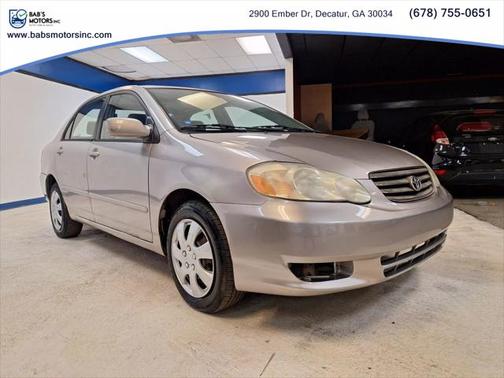 2003 Toyota Corolla S