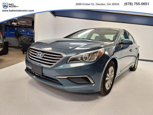 Nouveau Blue 2017 Hyundai SONATA SE
