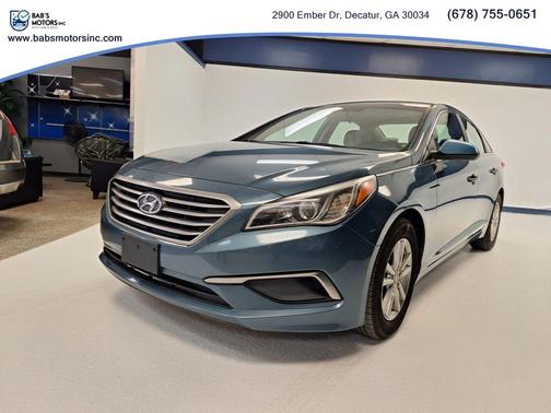 Nouveau Blue 2017 Hyundai SONATA SE