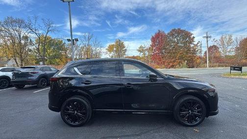 Jet Black Mica 2024 Mazda CX-5 2.5 Turbo Premium Package