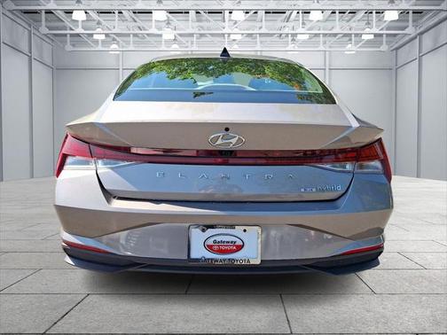 2021 Hyundai ELANTRA HEV Blue
