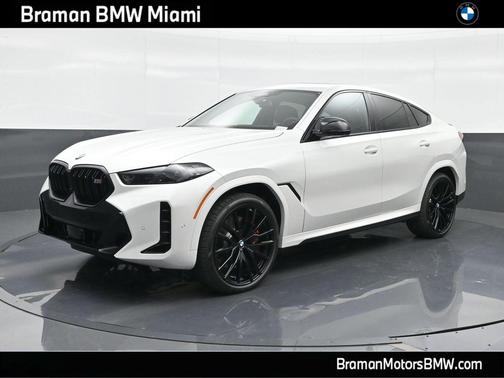 Mineral White Metallic 2026 BMW X6 M60i