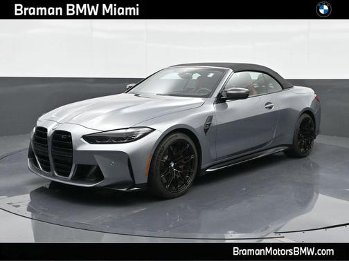 Skyscraper Gray Metallic 2024 BMW M4 Competition xDrive