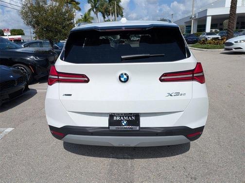 Alpine White 2026 BMW X3 30 xDrive