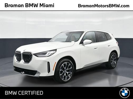 Alpine White 2025 BMW X3 30 xDrive