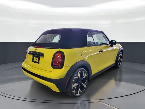 Yellow 2026 MINI Convertible Cooper S