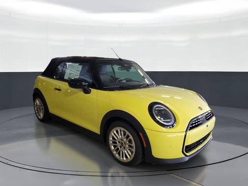 Yellow 2026 MINI Convertible Cooper S