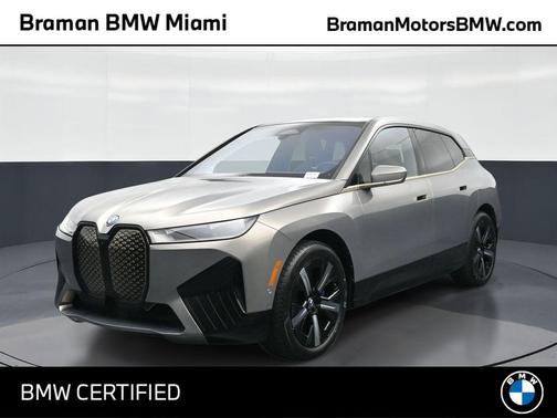 Oxide Gray Metallic 2023 BMW iX xDrive50